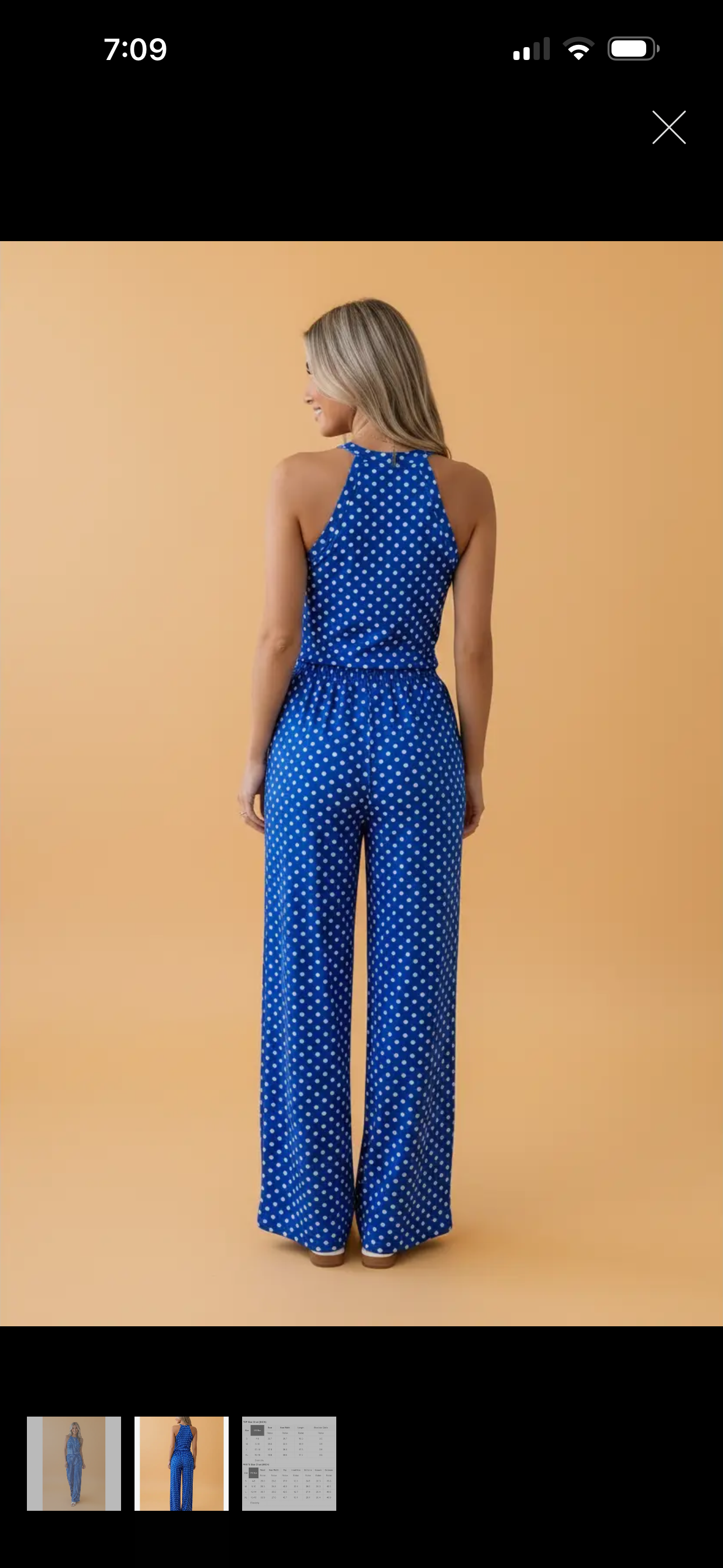 Pretty Bash Polka Dot Tank & Loose Pants Set
